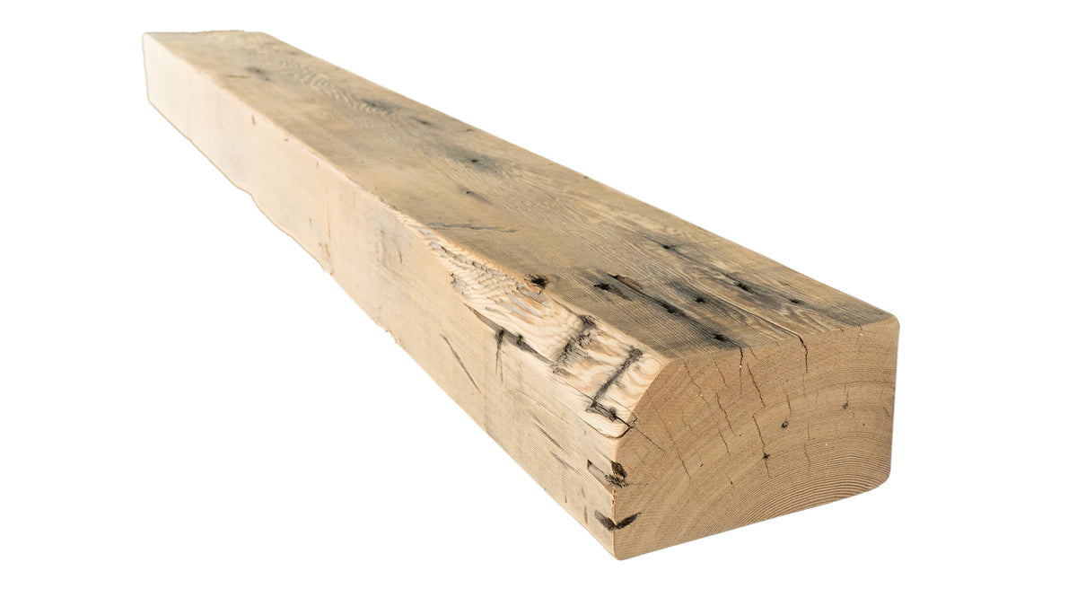 Reclaimed Wood Fireplace Mantel - Dakota Timber Co - Fireplace Mantels