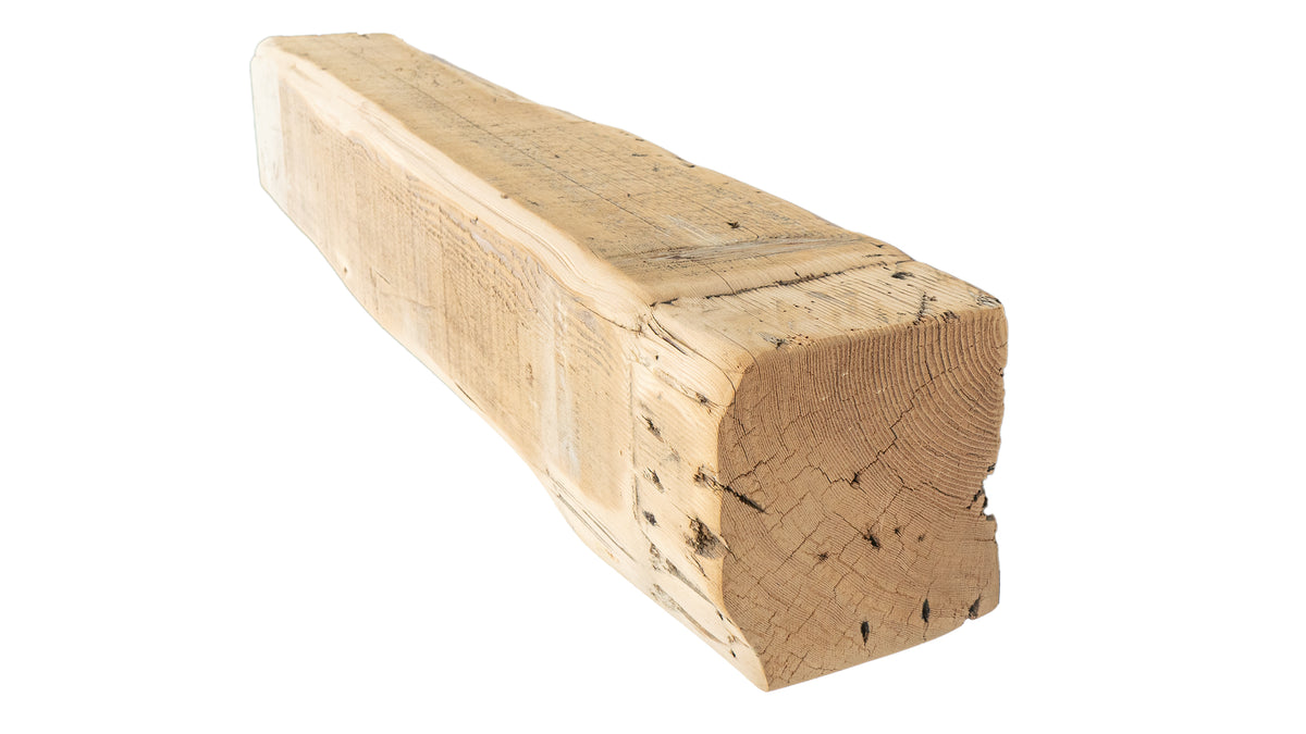 Reclaimed Wood Fireplace Mantel - Dakota Timber Co - Fireplace Mantels