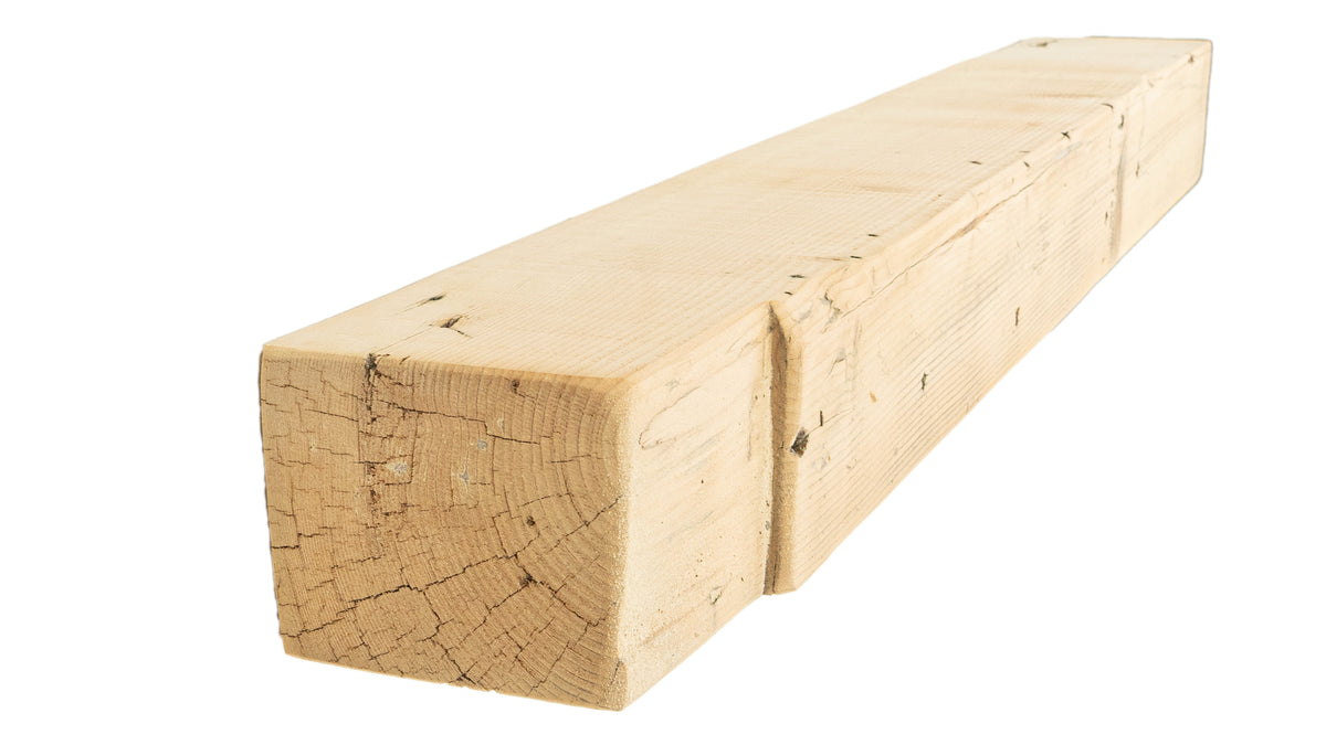 Reclaimed Wood Fireplace Mantel - Dakota Timber Co - Fireplace Mantels