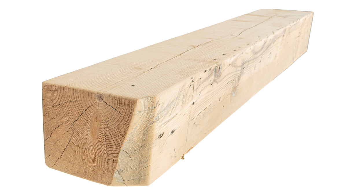 Reclaimed Wood Fireplace Mantel - Dakota Timber Co - Fireplace Mantels