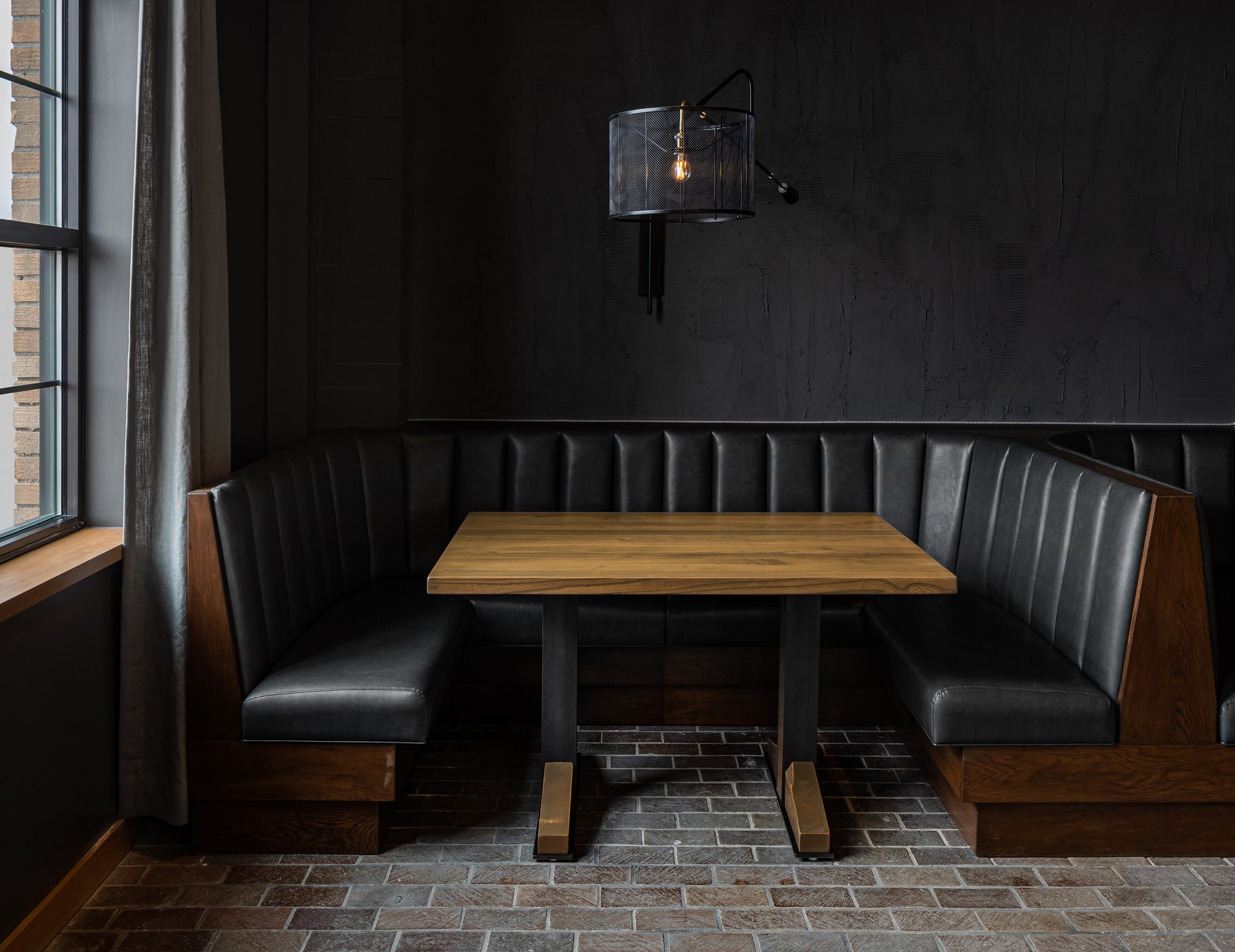 Custom Restaurant Table Tops | Dining Table Wood Tops | Custom Restaurant Booth Tables | 701 Eateries | Fargo Restaurant Furniture | Dakota Timber Company Table Tops