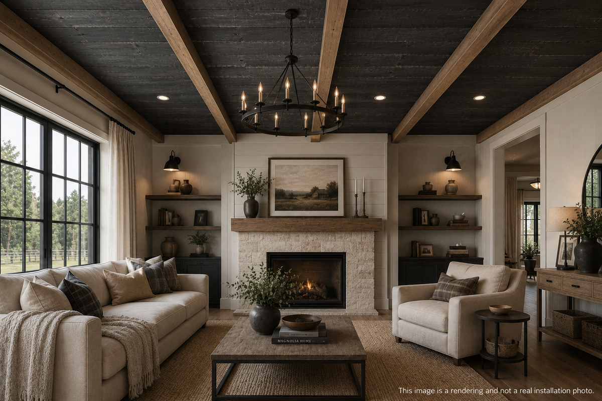 Heritage Shiplap Paneling - Bowman (Sold per Sq/Ft)