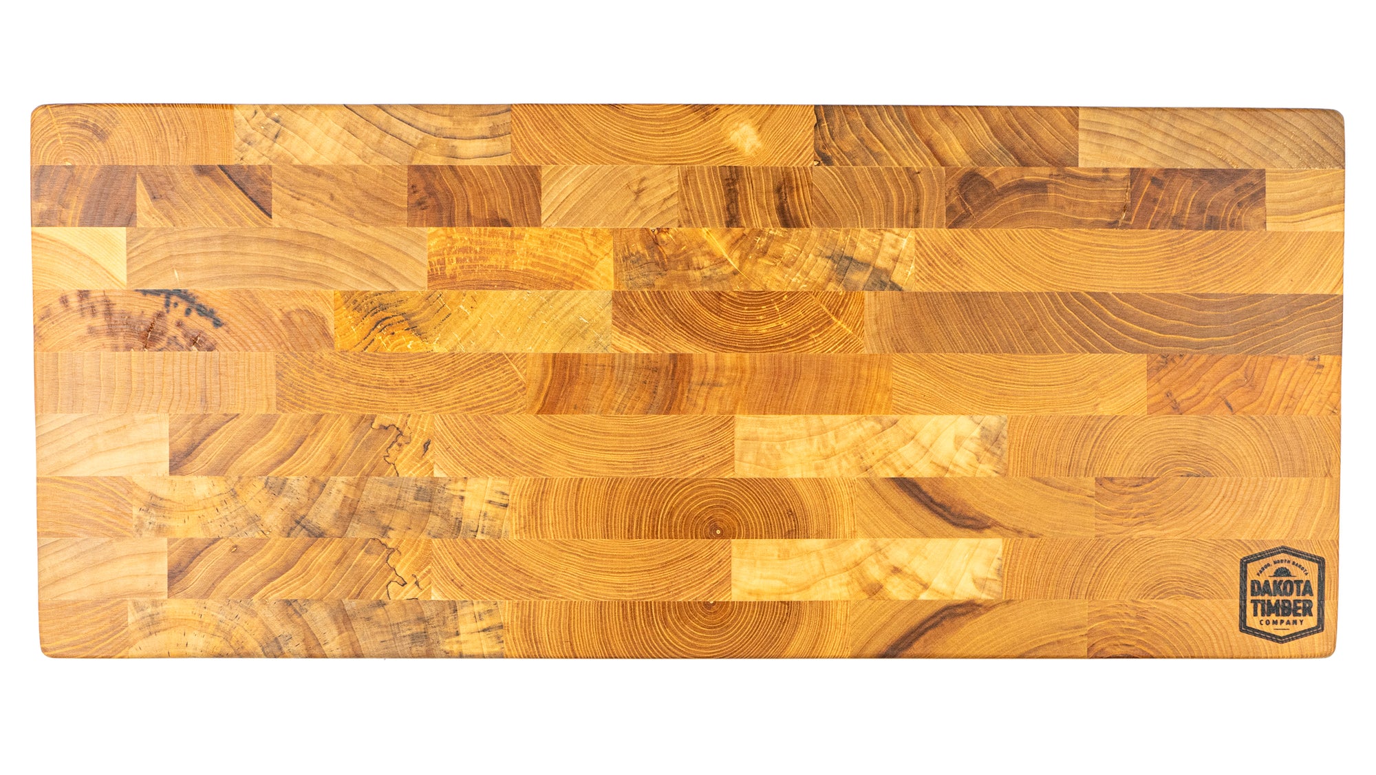 11.5" x 26.5" x 2.25" End Grain Cutting Board - Dakota Timber Co