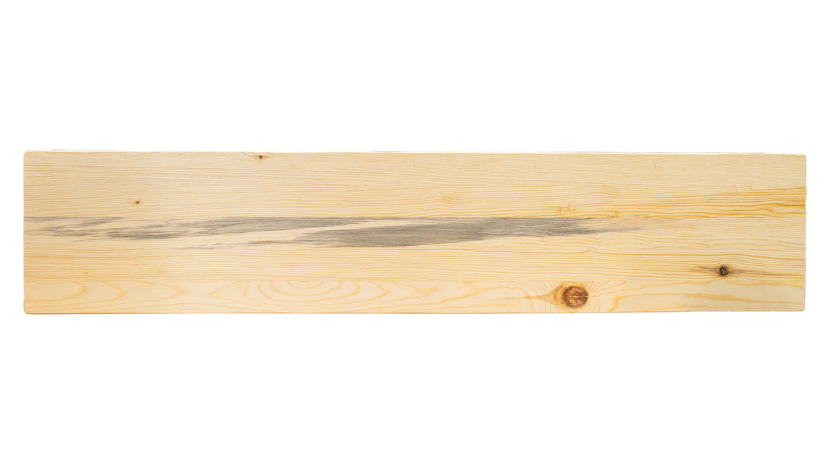 Natural Wood Pine Floating Shelf Kits - Dakota Timber Company - Clearcoated or Natural Wood Finish