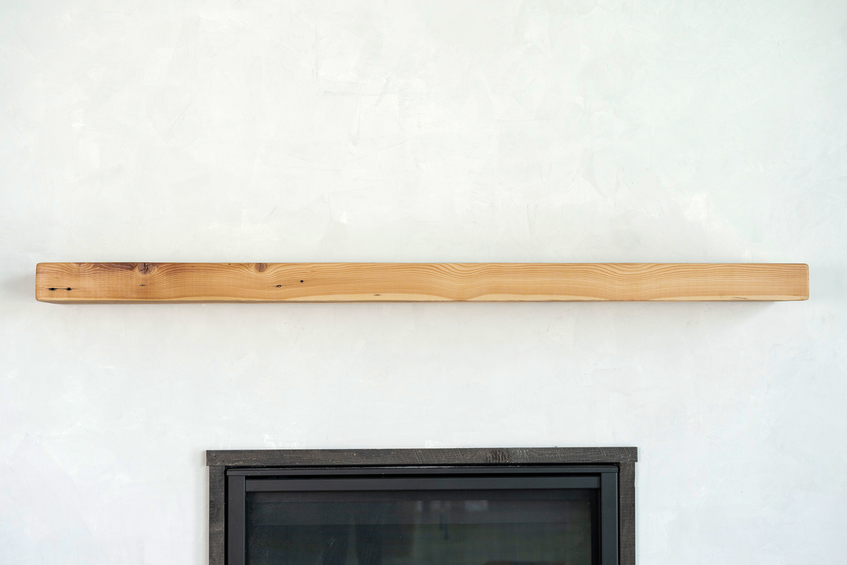 Custom Heritage Mantel - Natural Clearcoat