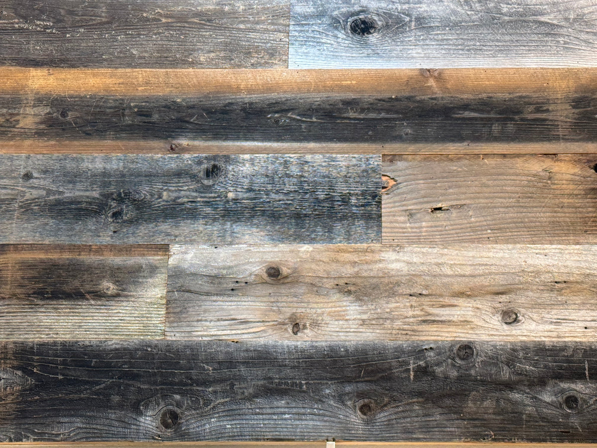 Steele Reclaimed Shiplap - Natural (Sold per Sq/Ft) - Dakota Timber Co