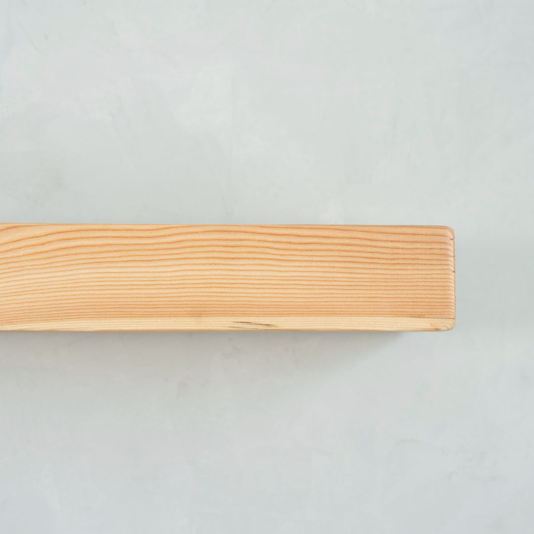 Custom Heritage Mantel - Natural Clearcoat