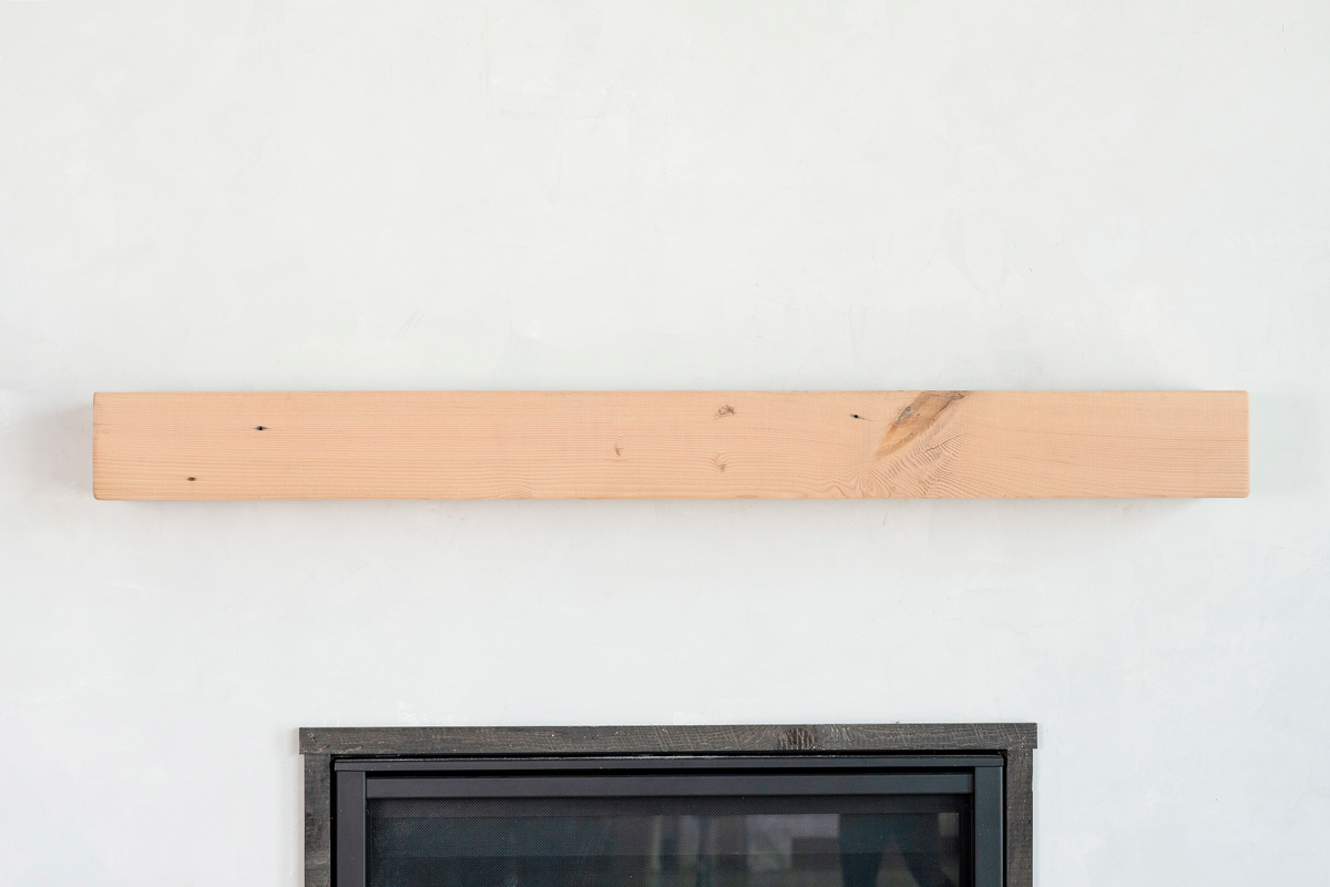 Custom Heritage Mantel - Natural / Unfinished