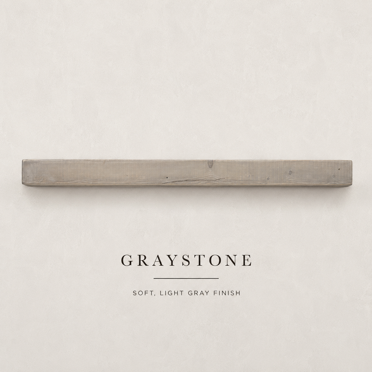 Custom Heritage Mantel - Graystone