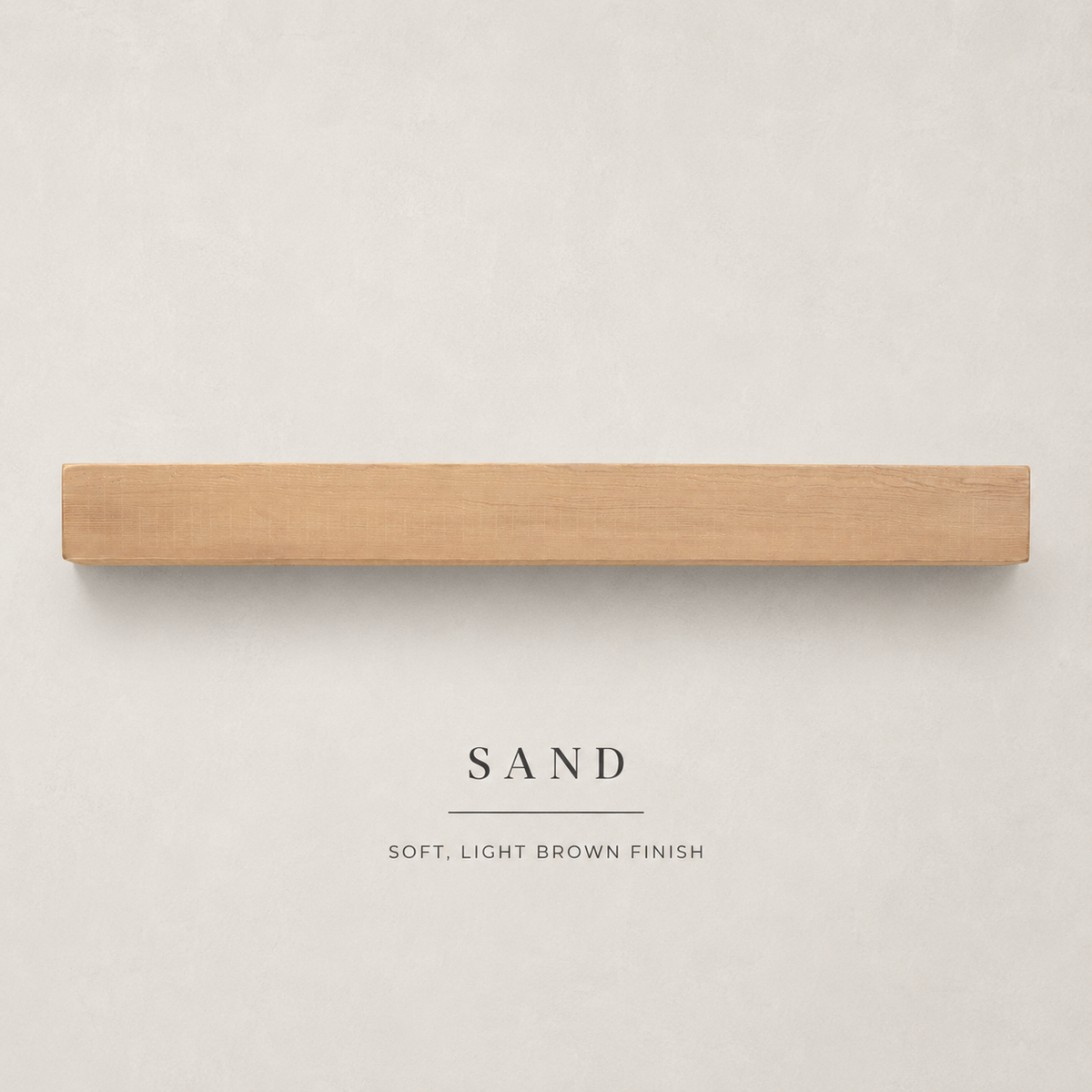 Custom Heritage Mantel - Sand