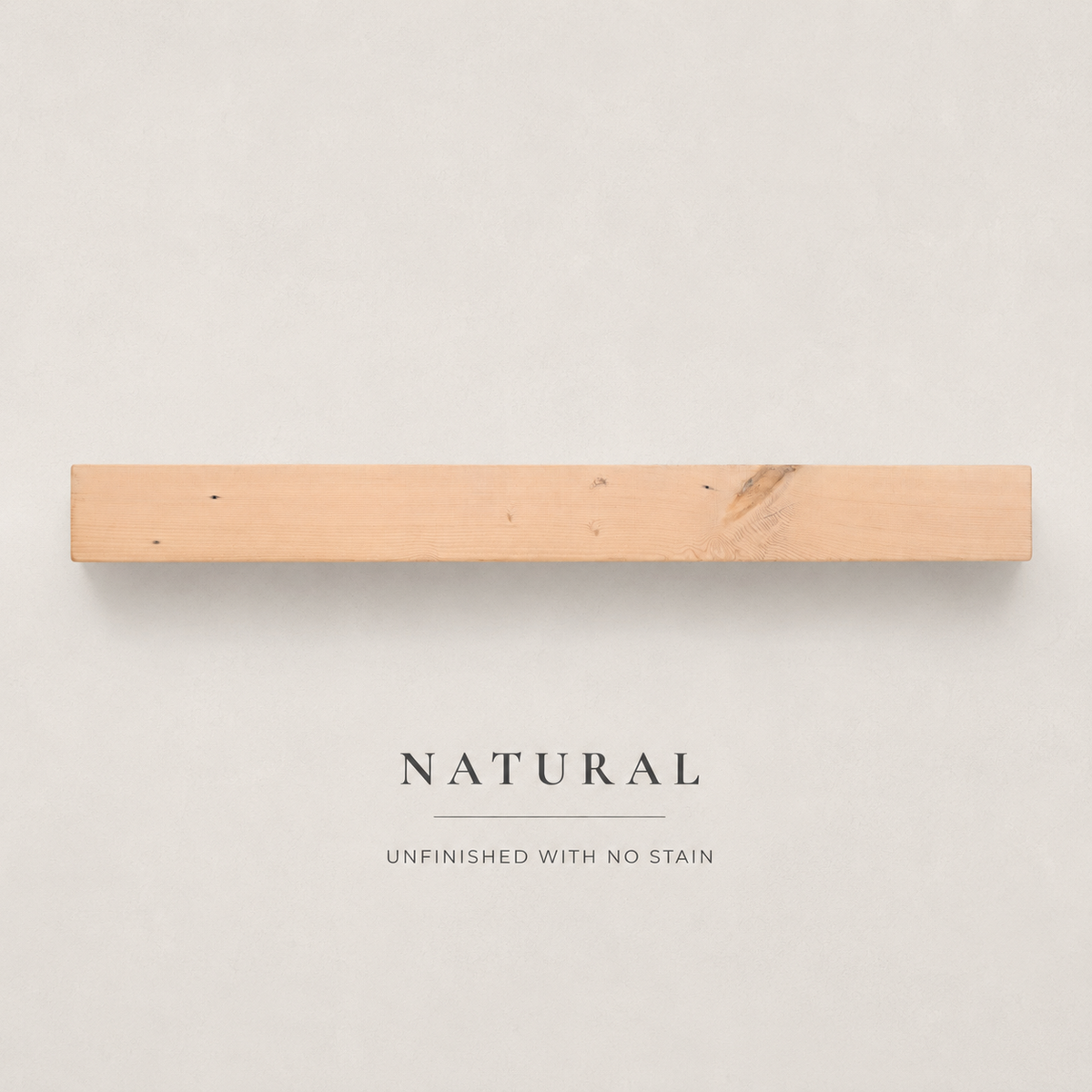 Reclaimed Wood Fireplace Mantel - Natural Unfinished Wood Mantel - Dakota Timber Co