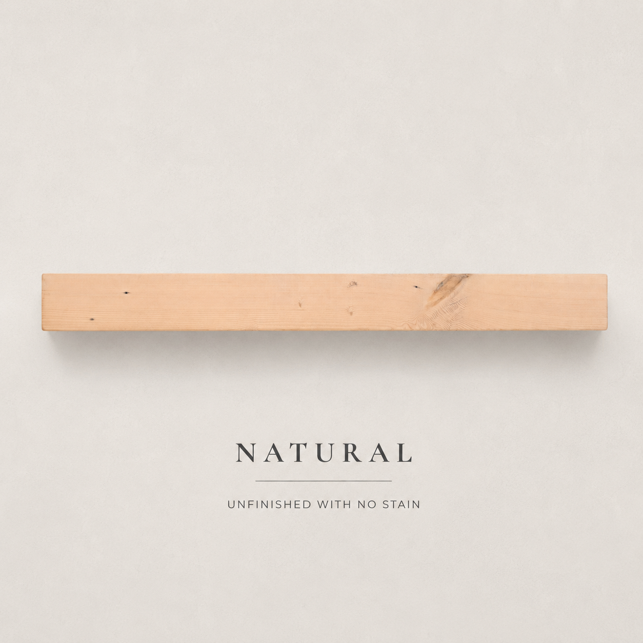 Reclaimed Wood Fireplace Mantel - Natural Unfinished Wood Mantel - Dakota Timber Co