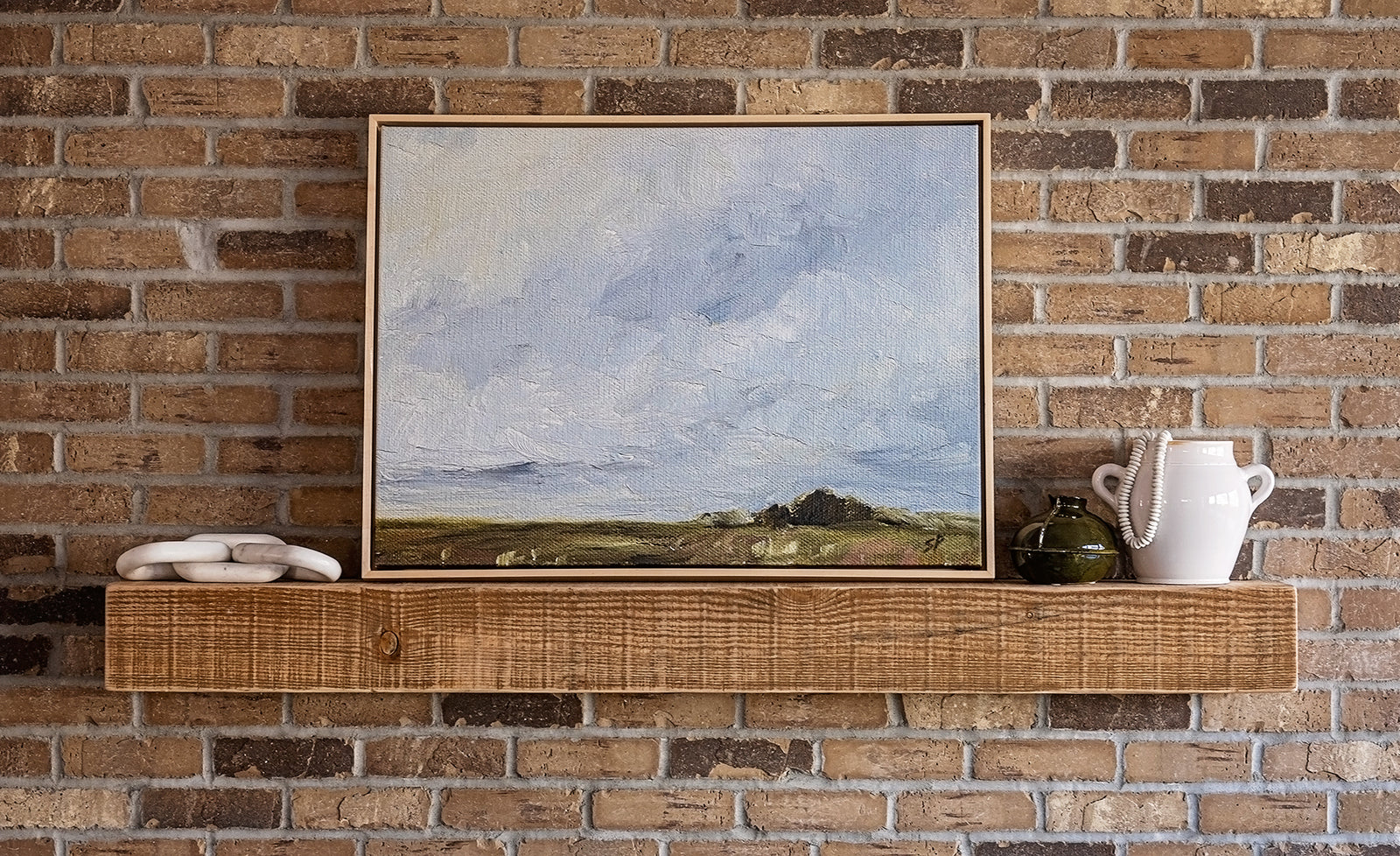 Rustic Resawn Fireplace Mantel - Wood Fireplace Mantel Brick Fireplace Dakota Timber Co