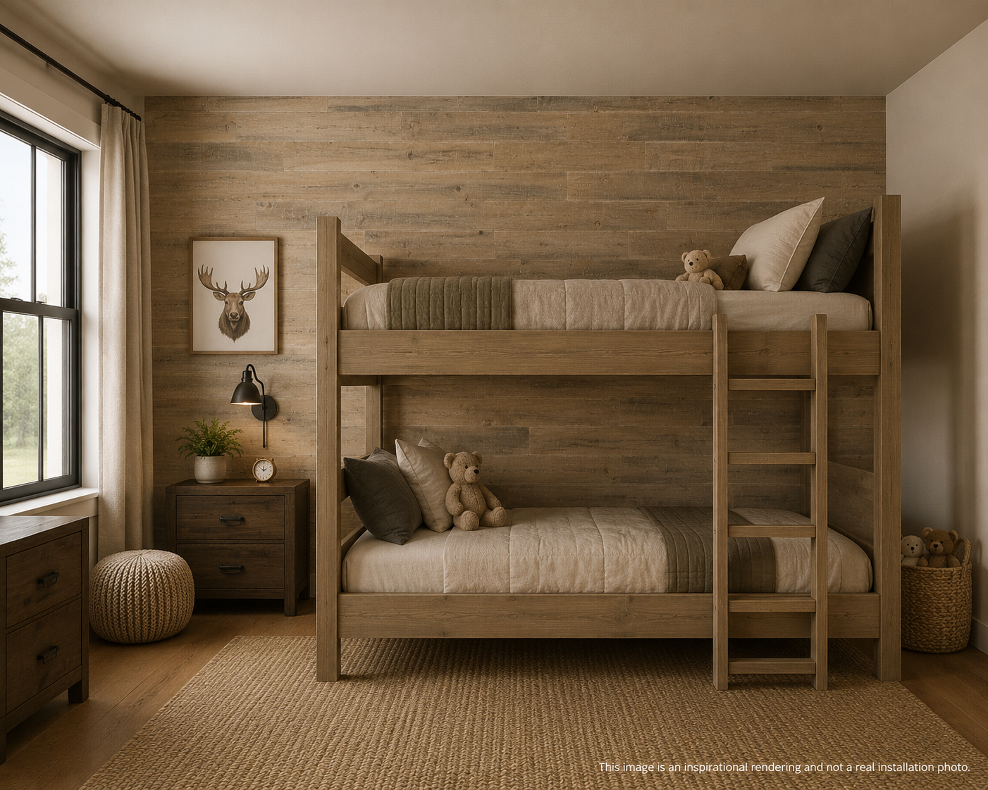Light Brown Wood Shiplap Wall Paneling | Dakota Timber Co Wood Shiplap