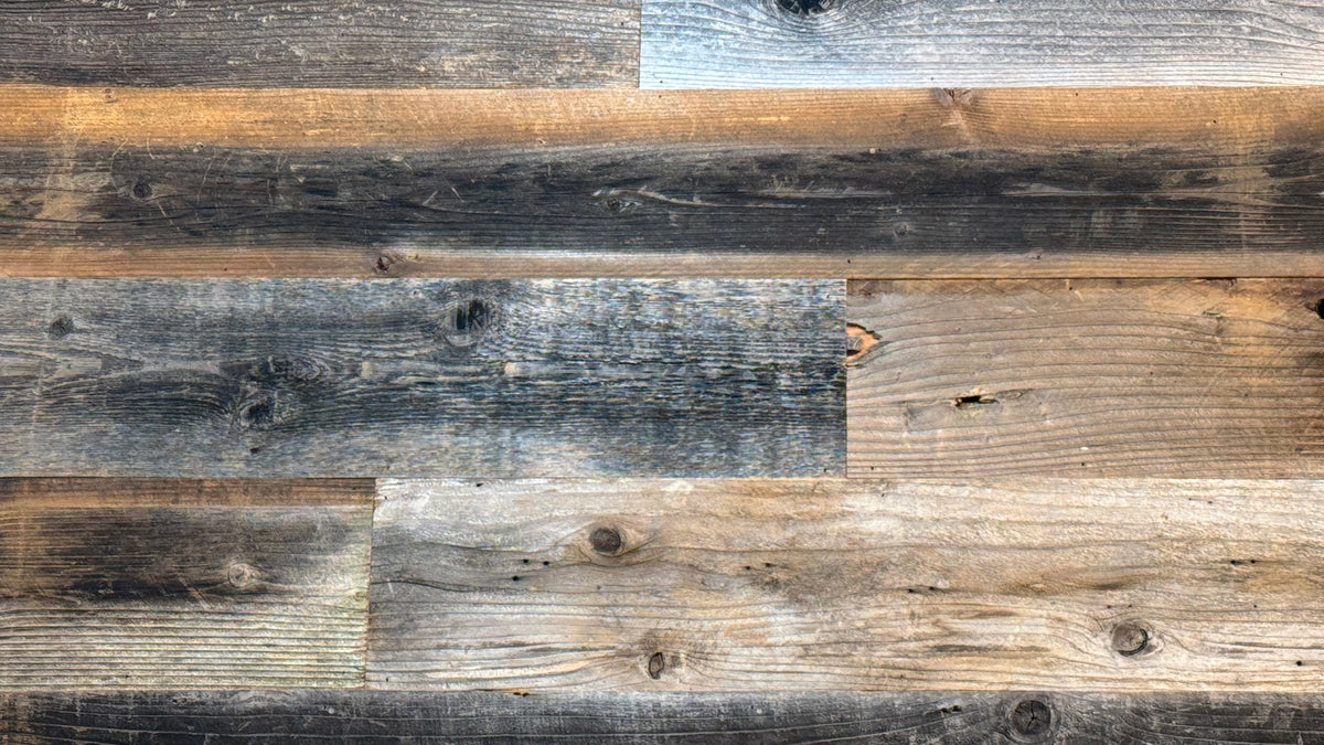 Steele Reclaimed Shiplap - Natural (Sold per Sq/Ft) - Dakota Timber Co