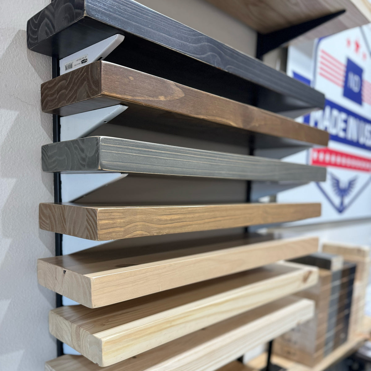 Sustain Floating Shelf Kit - Dakota Timber Co