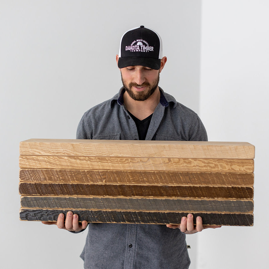 Dakota Timber Co Floating Shelves - Solid Wood Floating Shelves - Open Shelves - Made in USA Shelves