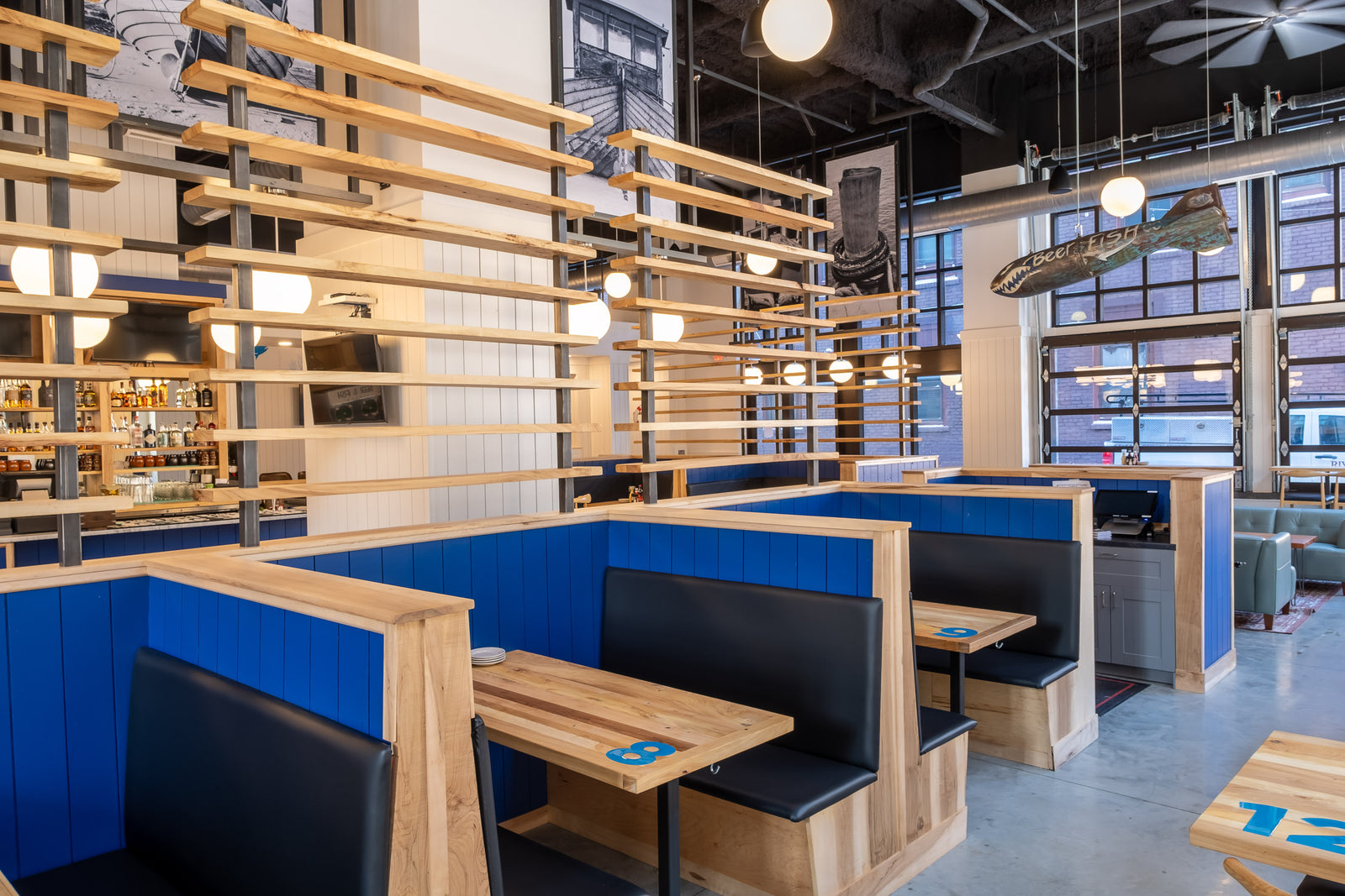 Custom Hardwood Restaurant Table Top | Custom Restaurant Bar Tops | Dakota Timber Company | Wood Restaurant Table Tops