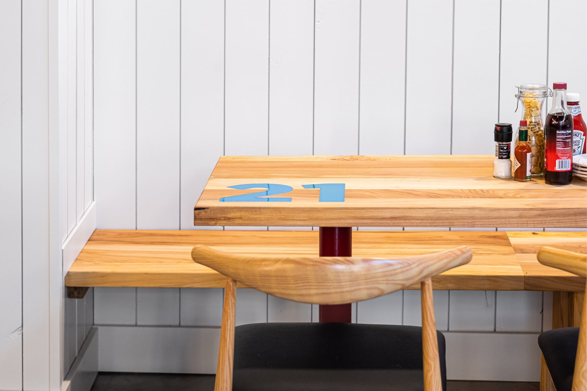 Custom Wood Dining Table Tops for Restaurant | Dakota Timber Company Commercial Restaurant Bar Furniture | Wood Table Tops