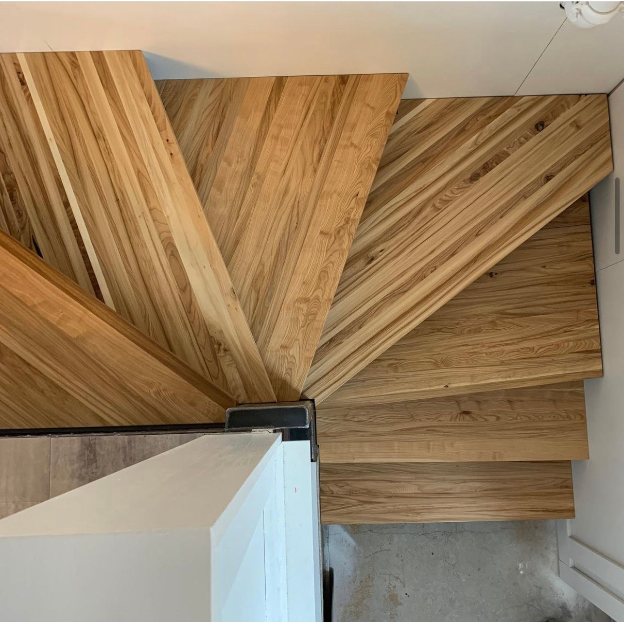 Dakota Timber Company | Sustainable Urban Hardwood Stair Treads | Custom Stair Treads