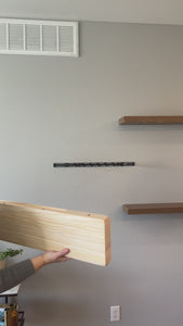 Floating Shelf Kits - Dakota Timber Company - Real Wood Shelves