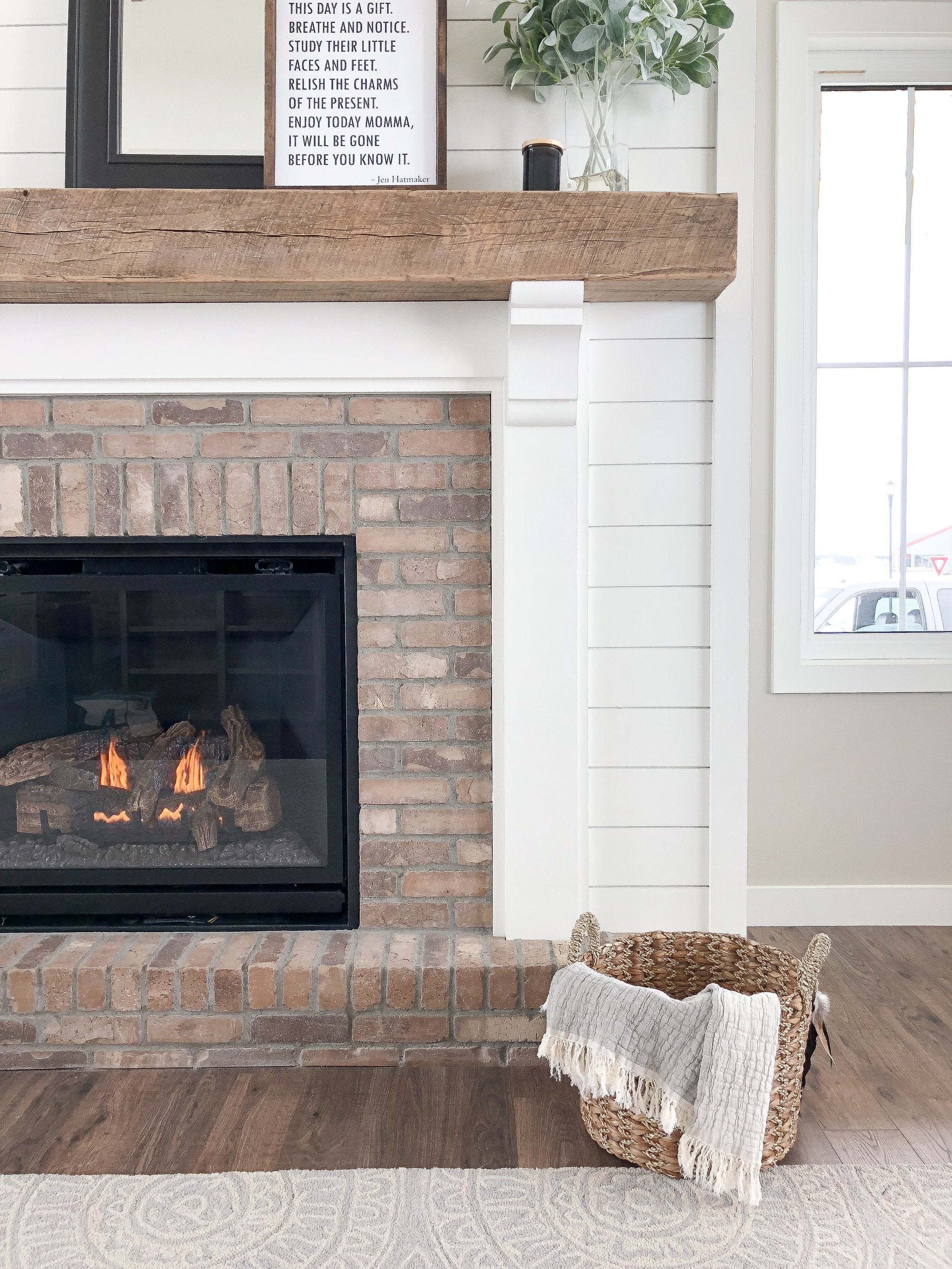 Reclaimed Wood Mantel - Dakota Timber Co Fireplace Mantels - Barn Wood Mantel
