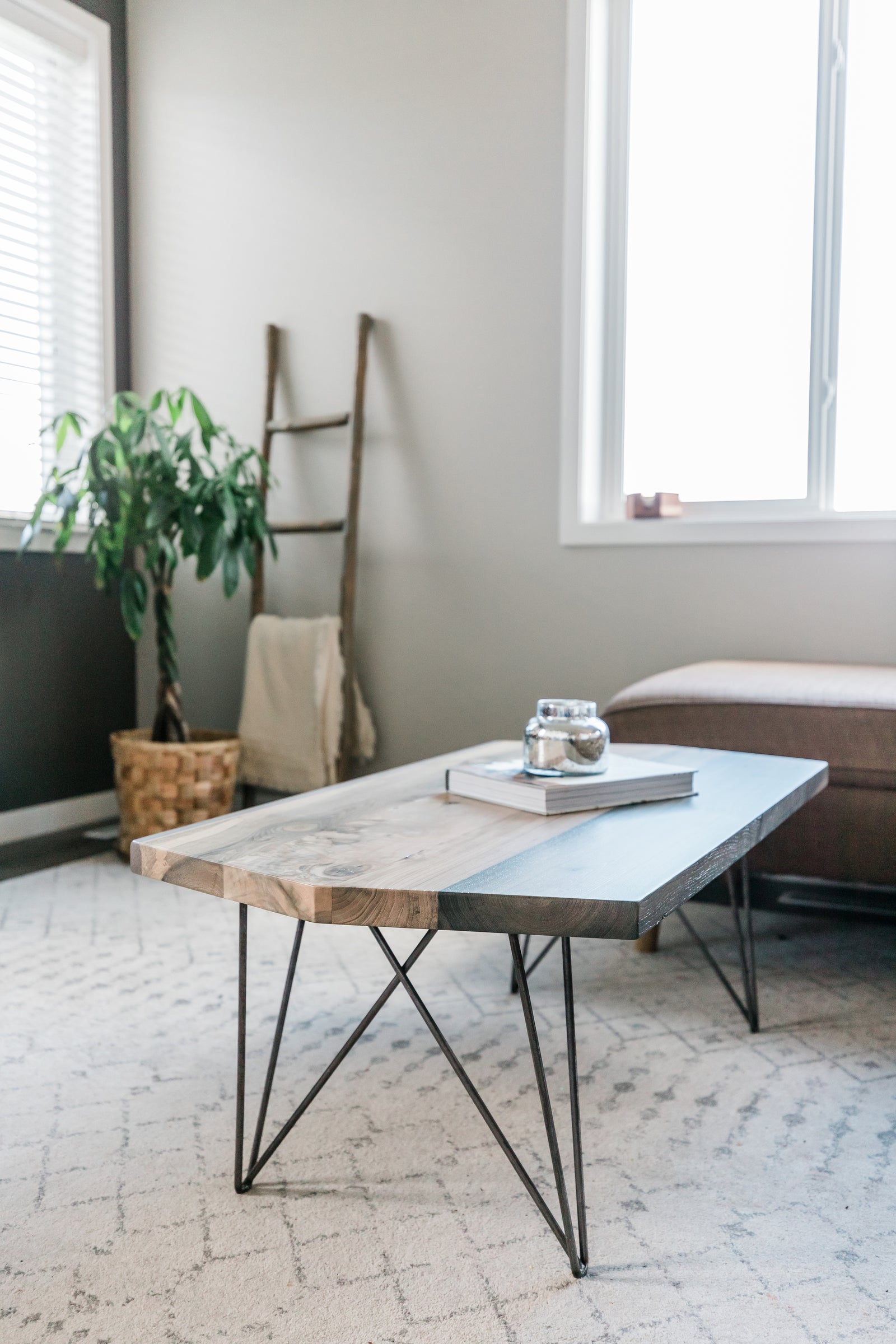 Dakota Timber Co. Accent Table - Solid Wood Accent Table Made in USA | Coffee Table