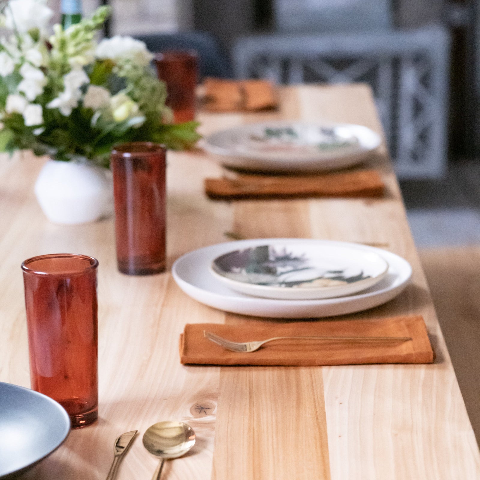 Dakota Timber Co. Dining Table - Solid Wood Dining Table Made in USA