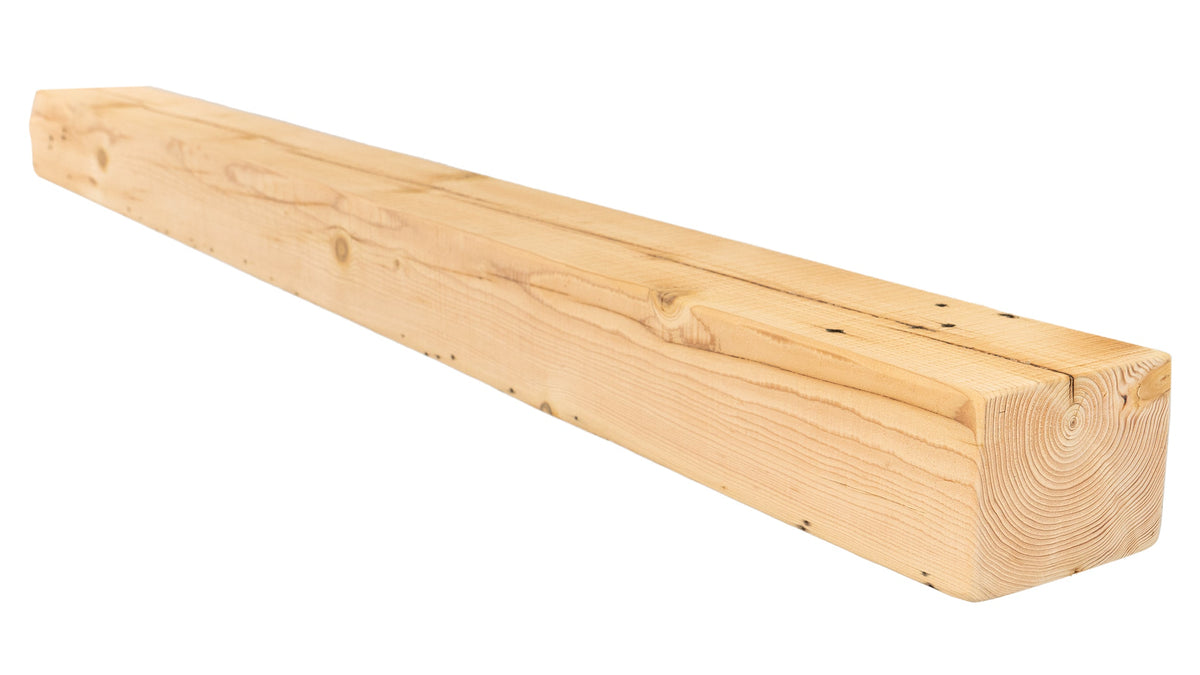 Reclaimed Wood Fireplace Mantel - Dakota Timber Co - Fireplace Mantels