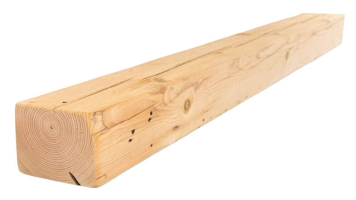Reclaimed Wood Fireplace Mantel - Dakota Timber Co - Fireplace Mantels