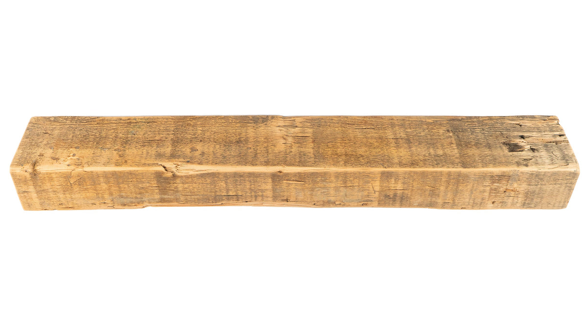 Reclaimed Wood Fireplace Mantel - Dakota Timber Co - Fireplace Mantels