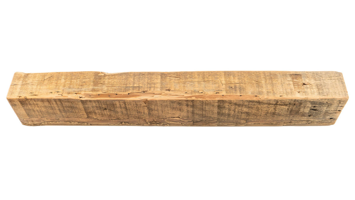 Reclaimed Wood Fireplace Mantel - Dakota Timber Co - Fireplace Mantels