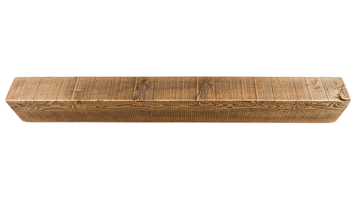 Reclaimed Wood Fireplace Mantel - Dakota Timber Co - Fireplace Mantels