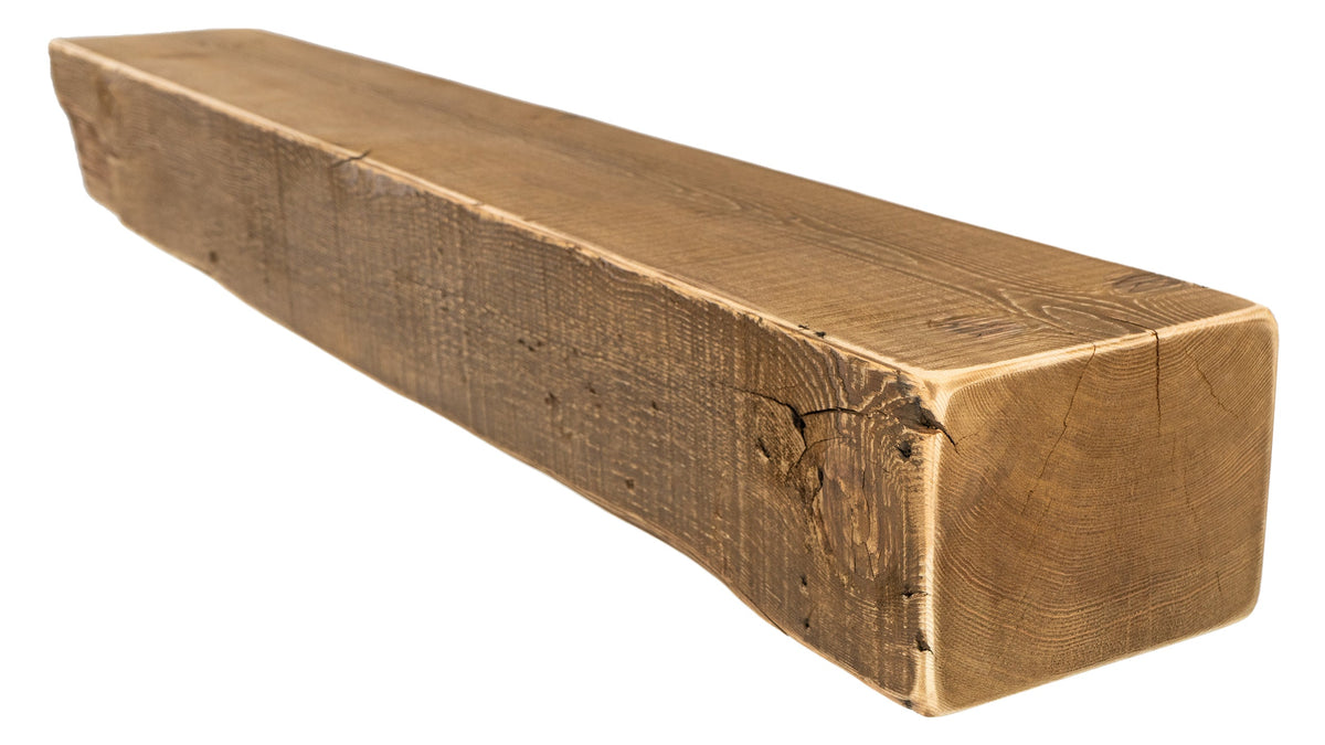 Reclaimed Wood Fireplace Mantel - Dakota Timber Co - Fireplace Mantels