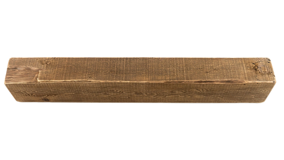 Reclaimed Wood Fireplace Mantel - Dakota Timber Co - Fireplace Mantels