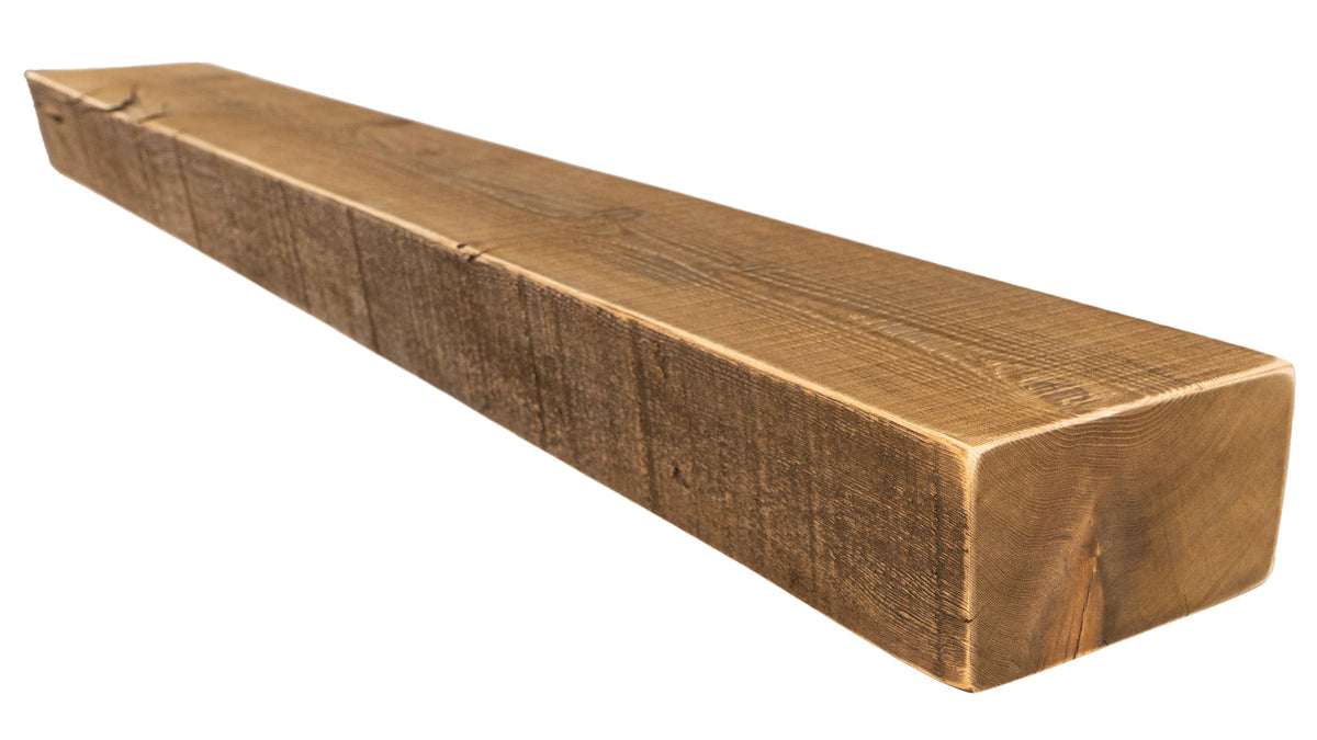 Reclaimed Wood Fireplace Mantel - Dakota Timber Co - Fireplace Mantels