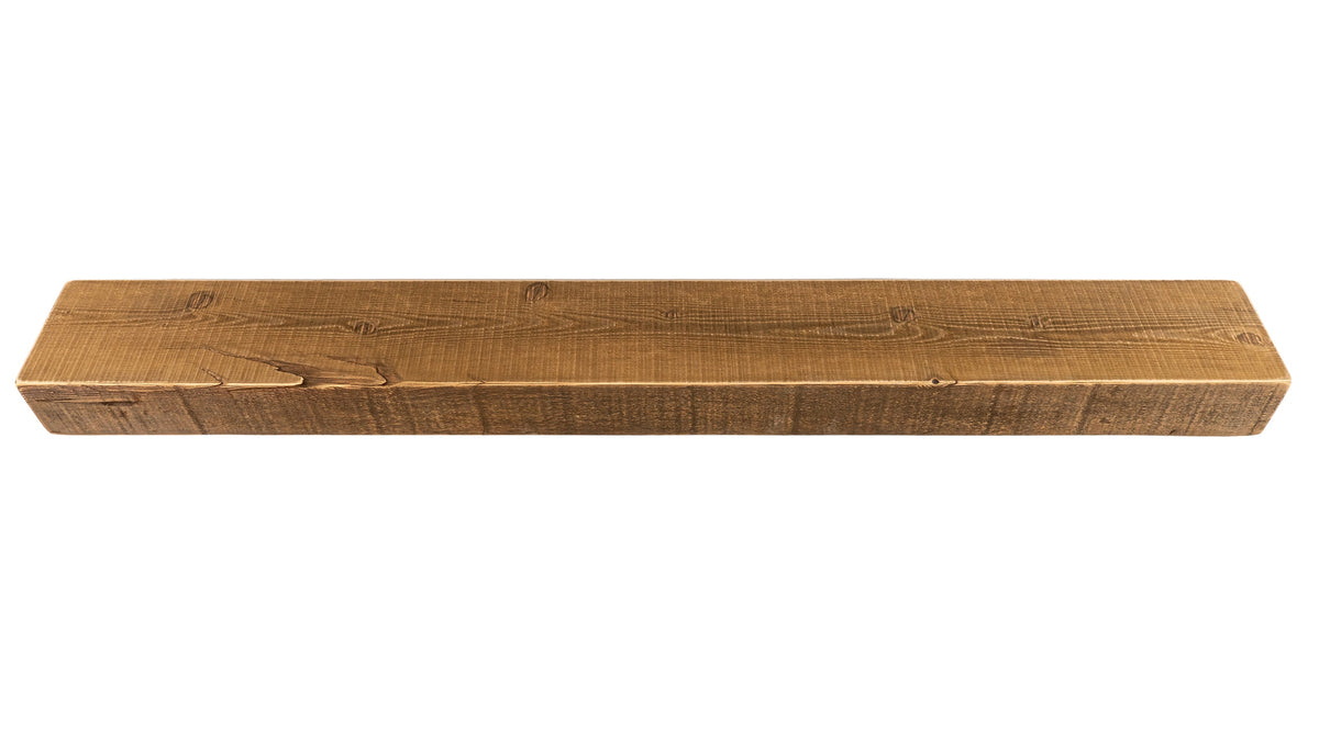 Reclaimed Wood Fireplace Mantel - Dakota Timber Co - Fireplace Mantels