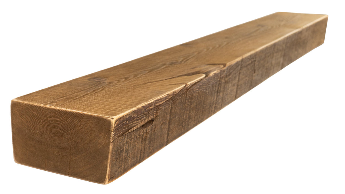 Reclaimed Wood Fireplace Mantel - Dakota Timber Co - Fireplace Mantels