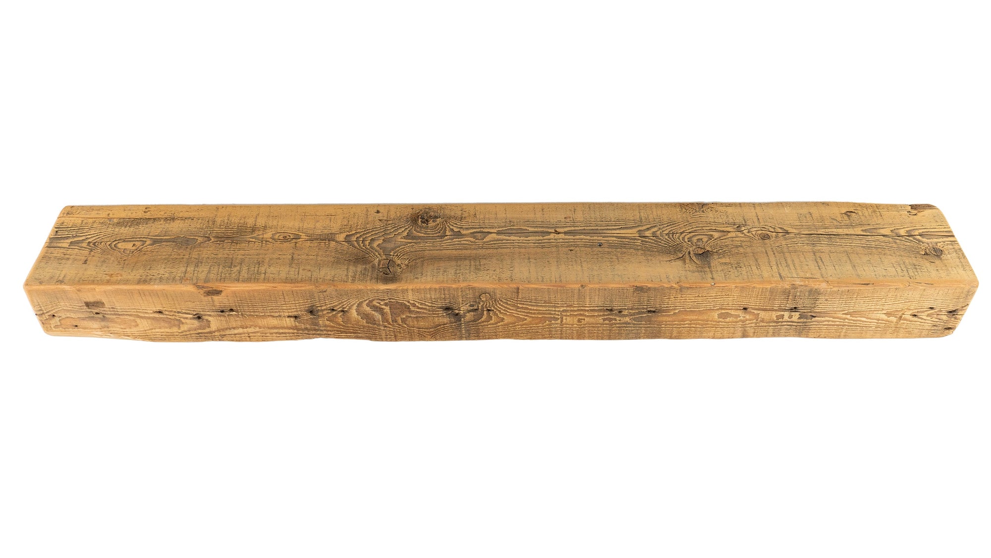 Reclaimed Wood Fireplace Mantel - Dakota Timber Co - Fireplace Mantels