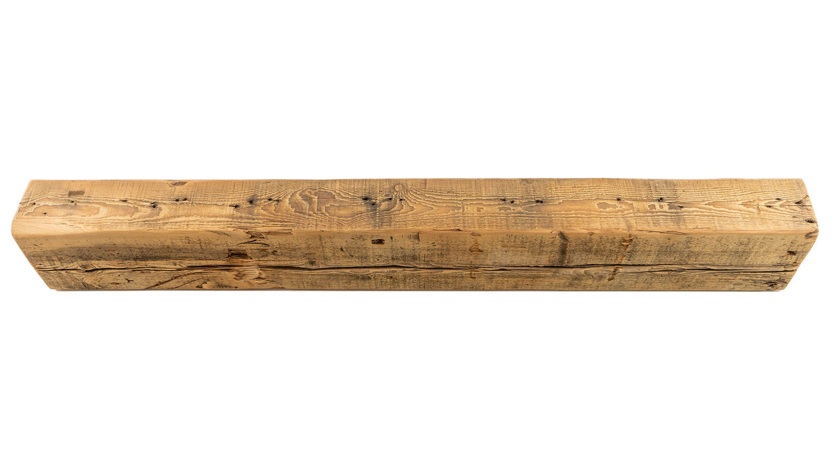 Reclaimed Wood Fireplace Mantel - Dakota Timber Co - Fireplace Mantels