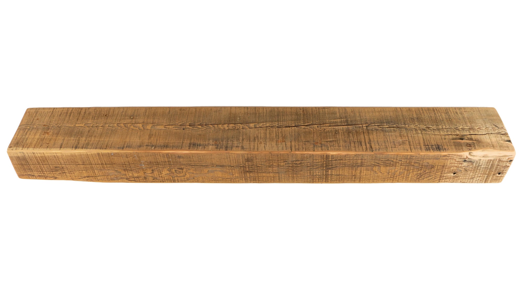 Reclaimed Wood Fireplace Mantel - Dakota Timber Co - Fireplace Mantels