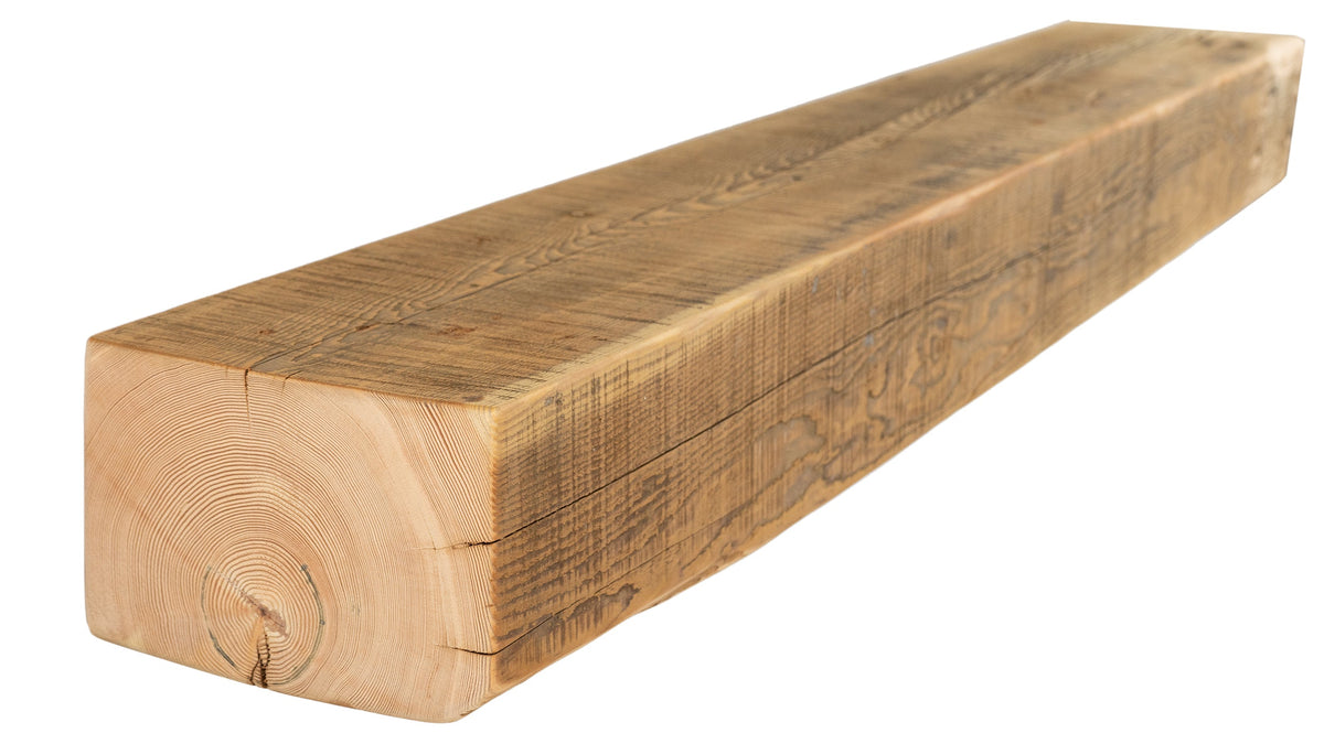 Reclaimed Wood Fireplace Mantel - Dakota Timber Co - Fireplace Mantels