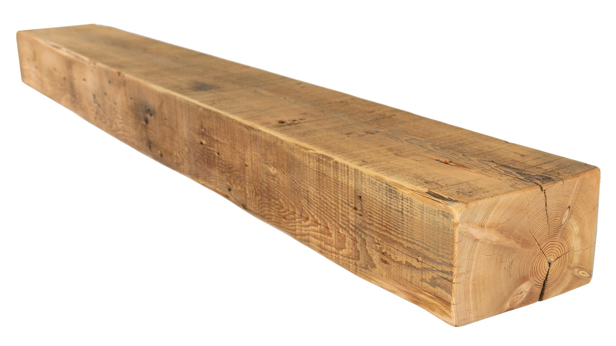Reclaimed Wood Fireplace Mantel - Dakota Timber Co - Fireplace Mantels