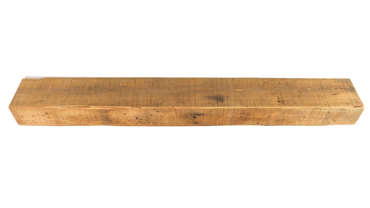 Reclaimed Wood Fireplace Mantel - Dakota Timber Co - Fireplace Mantels
