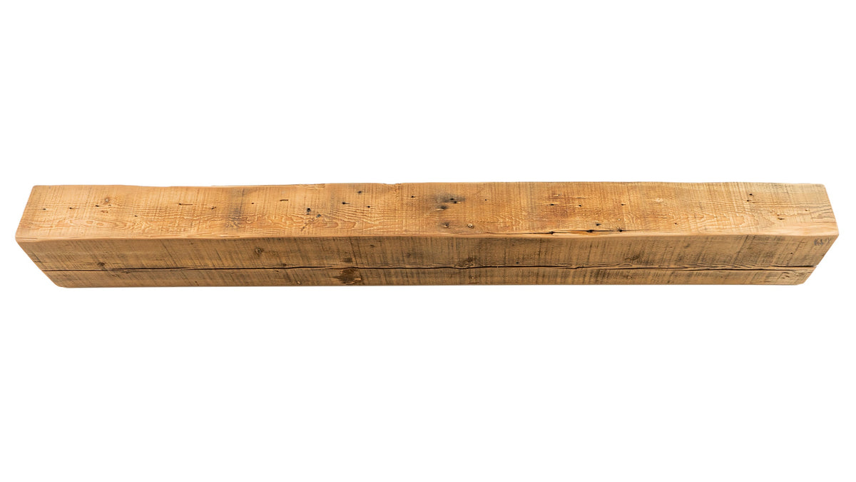 Reclaimed Wood Fireplace Mantel - Dakota Timber Co - Fireplace Mantels