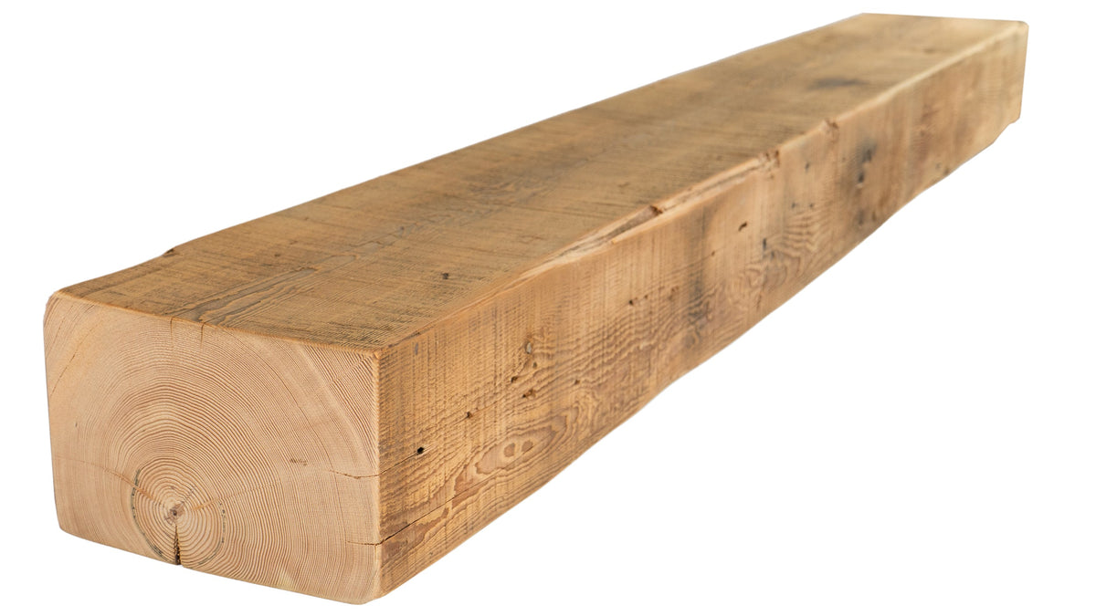 Reclaimed Wood Fireplace Mantel - Dakota Timber Co - Fireplace Mantels