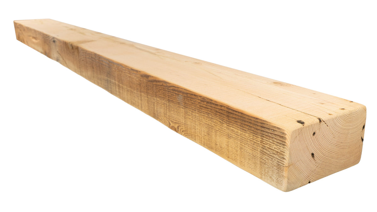 Reclaimed Wood Fireplace Mantel - Dakota Timber Co - Fireplace Mantels