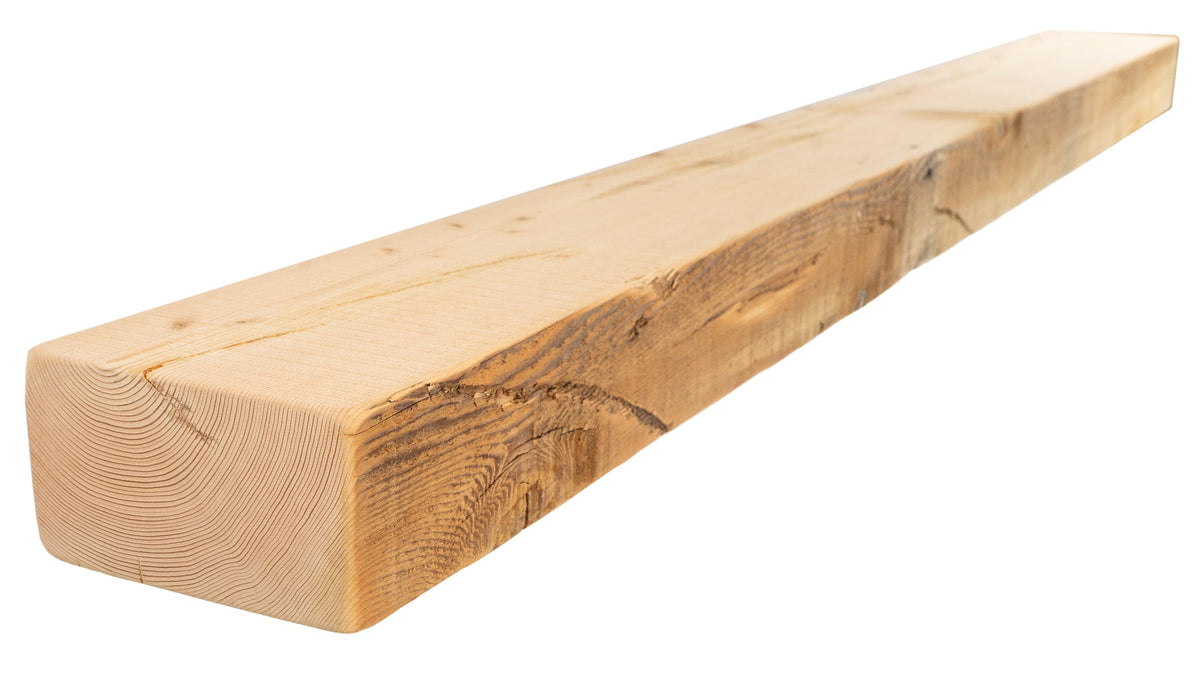 Reclaimed Wood Fireplace Mantel - Dakota Timber Co - Fireplace Mantels