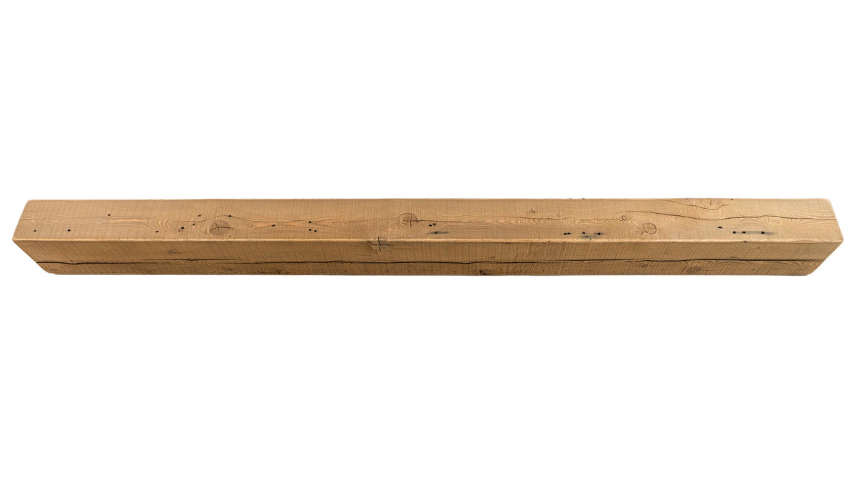 Reclaimed Wood Fireplace Mantel - Dakota Timber Co - Fireplace Mantels