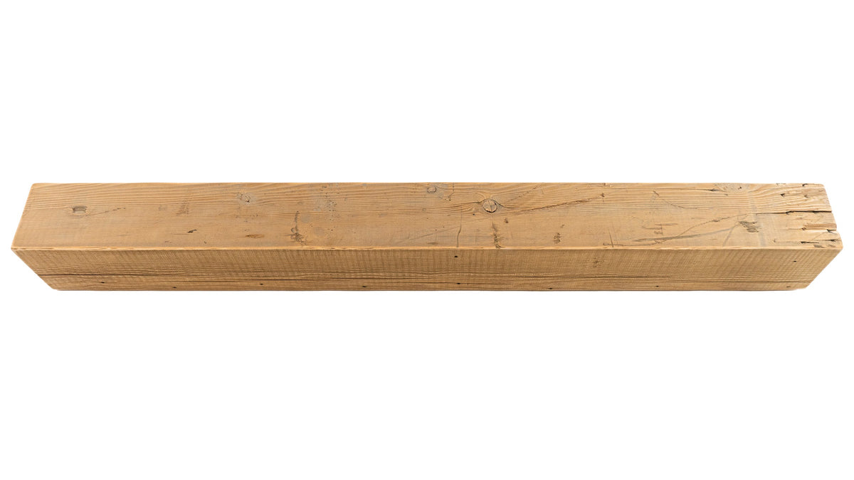 Reclaimed Wood Fireplace Mantel - Dakota Timber Co - Fireplace Mantels